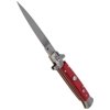 Nóż sprężynowy Frank Beltrame Stiletto Red 23cm (FB 23/41)